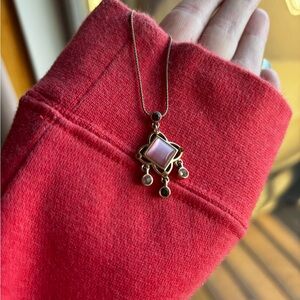 ✨ Rare Vintage Carolina Herrera Pendant Necklace – Elegant & Timeless!